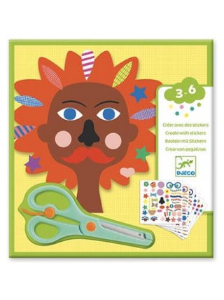 Creer Avec Des Stickers - Coiffeur