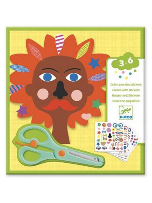 Creer Avec Des Stickers - Coiffeur - Kiabi