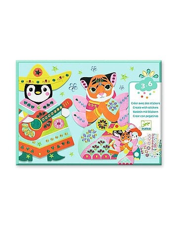 Créer avec des stickers Brillants