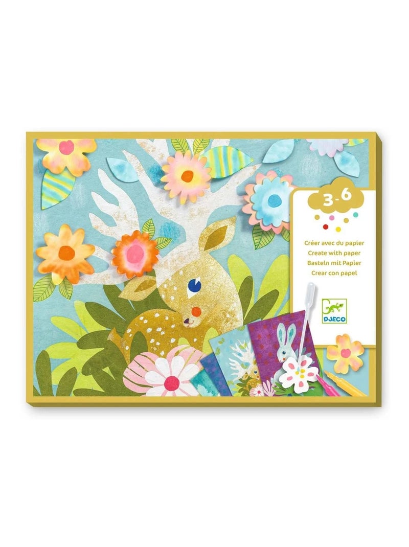 Créer avec du papier buvard Multicolore - Kiabi