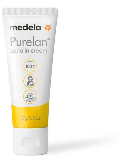 Crème à la lanoline Medela Purelan - Naturelle, soulage mamelons douloureux et peau sèche - Kiabi