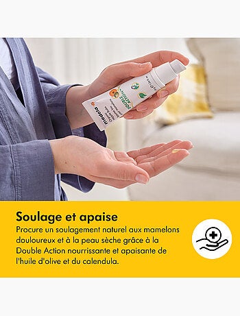 Crème bio pour mamelons Medela 40g - Naturelle, apaisante et nourrissante, hypoallergénique