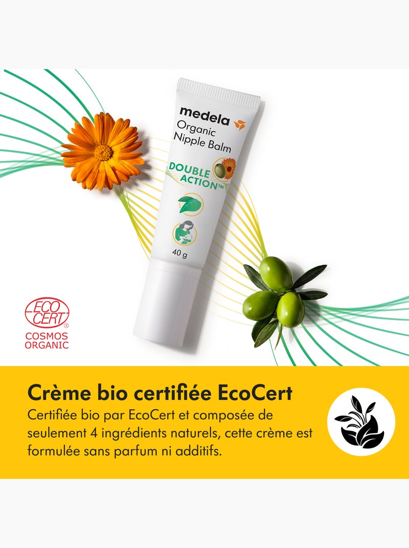 Crème bio pour mamelons Medela 40g - Naturelle, apaisante et nourrissante, hypoallergénique Transparent - Kiabi