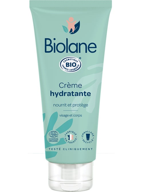 Crème hydratante certifiée biologique 100ml biolane - Kiabi Crème hydratante certifiée biologique 100ml biolane - Kiabi