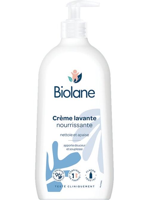 Crème lavante nourrissante 750ml biolane - Kiabi Crème lavante nourrissante 750ml biolane - Kiabi