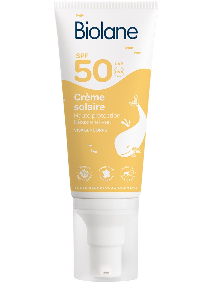 Crème solaire 50ml biolane Multicolore - Kiabi