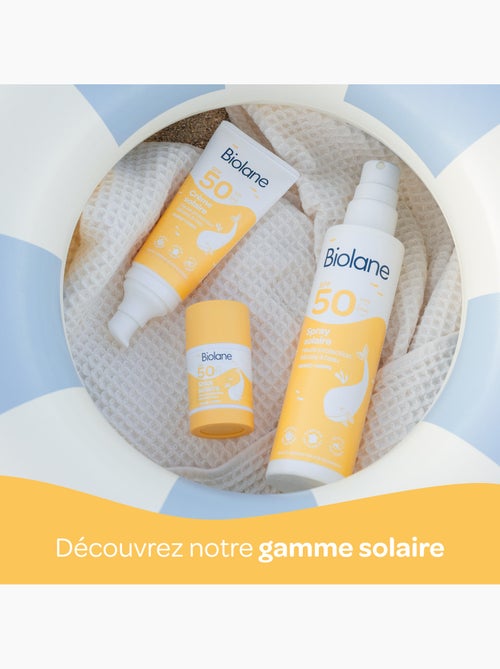 Crème solaire 50ml biolane - Kiabi Crème solaire 50ml biolane - Kiabi