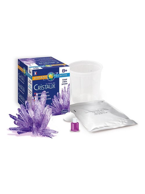 Cristal Violet Individuel La Chimie Des Cristaux - Kiabi