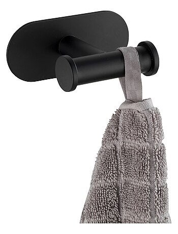 Crochet Duo Orea en acier inox