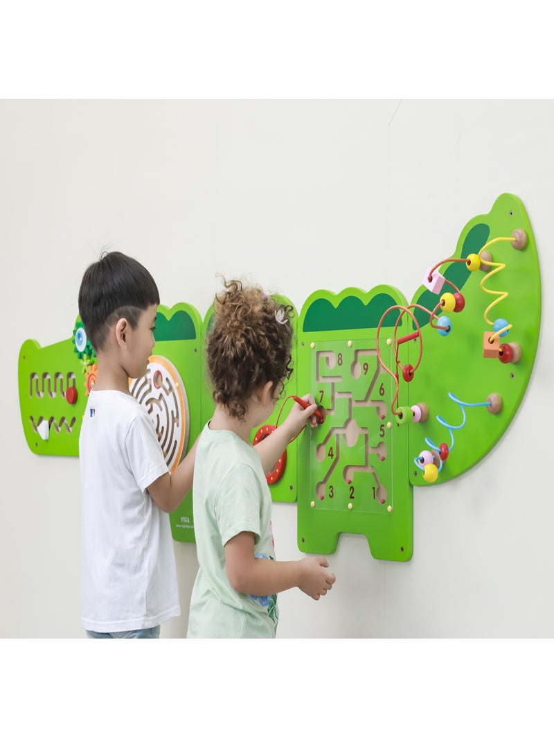 Crocodile mural multi-fonctions Vert - Kiabi
