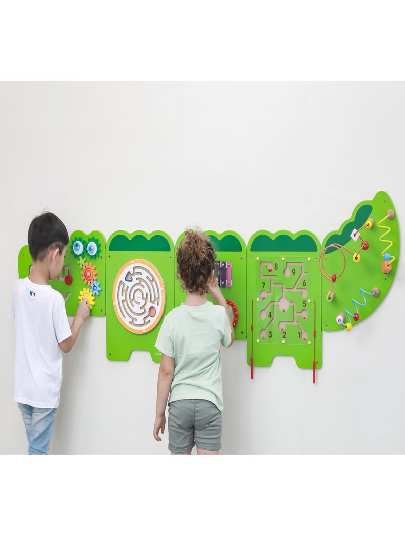 Crocodile mural multi-fonctions Vert - Kiabi