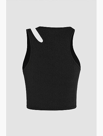 Crop top à col asymétrique hiccup