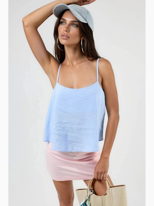 Crop top à col carré busem - Kiabi Crop top à col carré busem - Kiabi