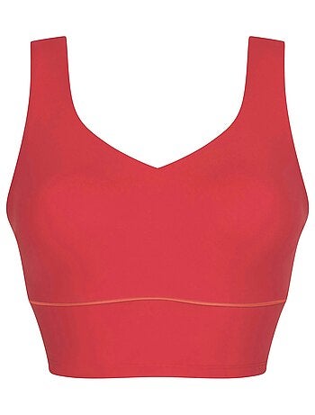 Crop top col V de Sport Dim Move