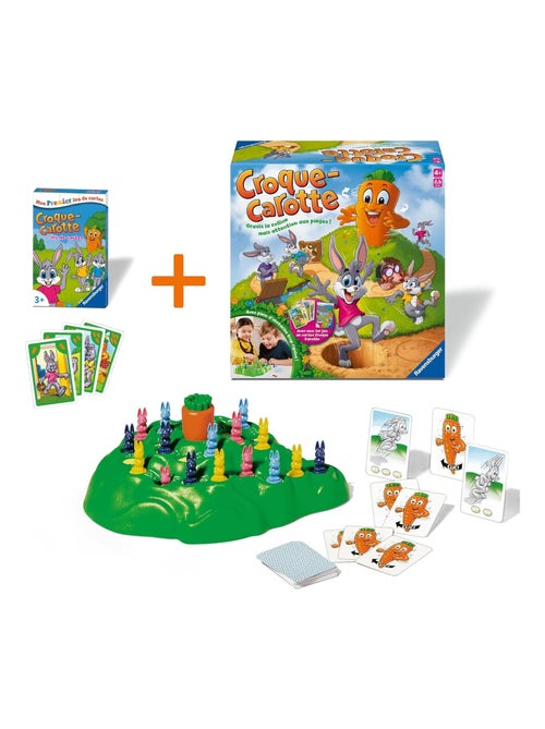 Croque Carotte et jeu de 7 familles - Kiabi