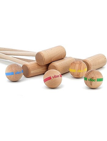 Croquet famille 2 adultes et 3 enfants