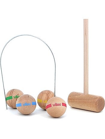 Croquet famille 2 adultes et 3 enfants