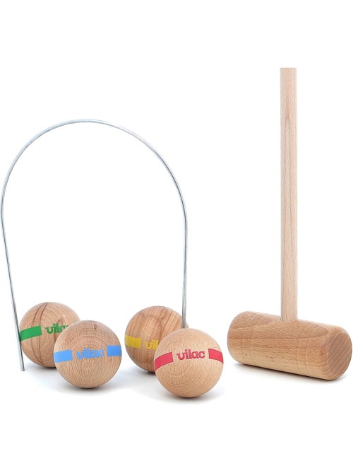 Croquet famille 2 adultes et 3 enfants - Kiabi Croquet famille 2 adultes et 3 enfants - Kiabi