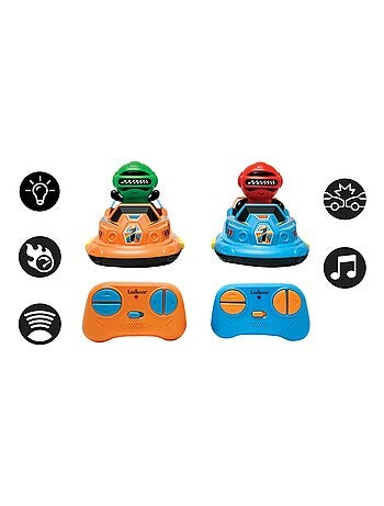 CROSSLANDER BUMPERS SET – 2 voitures et 2 figurines amovibles