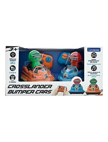 CROSSLANDER BUMPERS SET – 2 voitures et 2 figurines amovibles