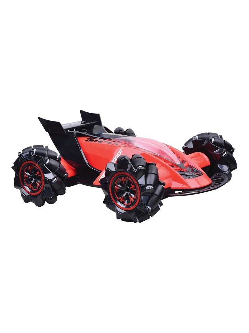 Crosslander Fire – Voiture télécommandée tout-terrain rechargeable Rouge - Kiabi
