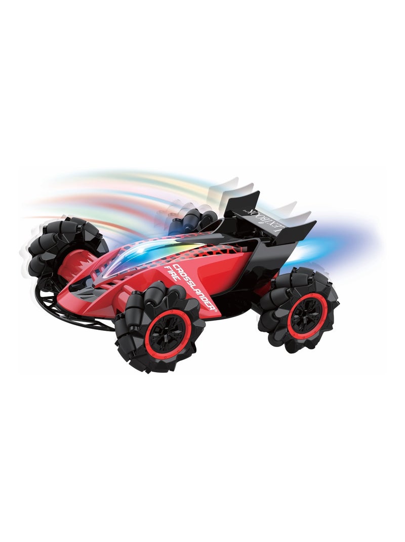Crosslander Fire – Voiture télécommandée tout-terrain rechargeable Rouge - Kiabi