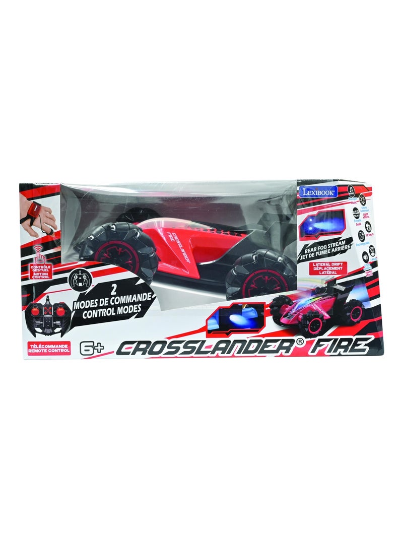 Crosslander Fire – Voiture télécommandée tout-terrain rechargeable Rouge - Kiabi