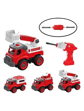Crosslander Fireman - Camions de pompiers 3-en-1