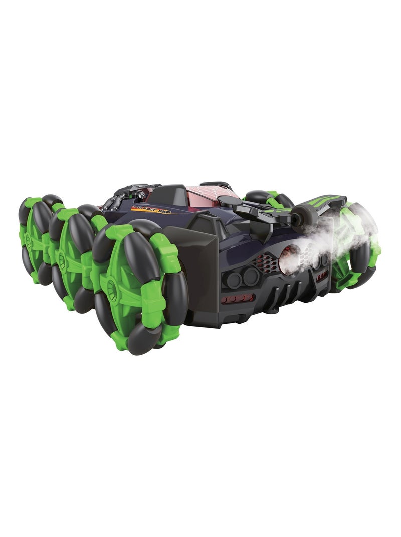 Crosslander Flip 6 roues, figures à 360° Vert - Kiabi