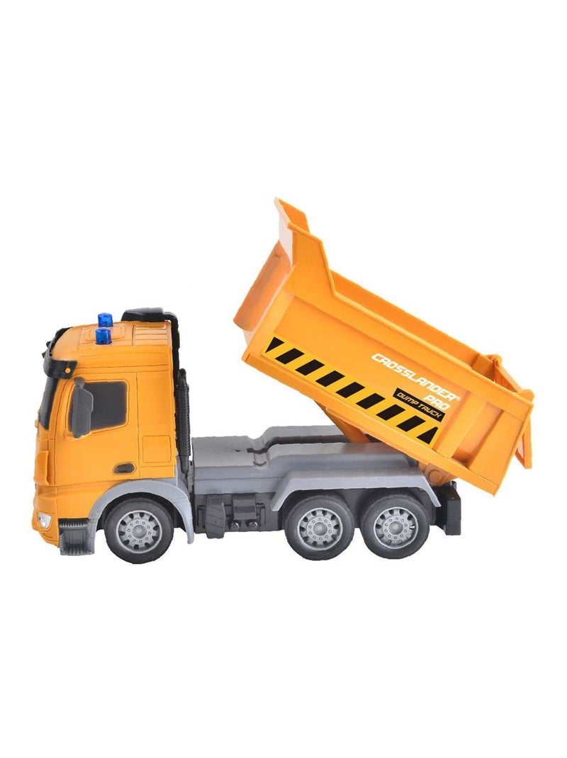 Crosslander PRO Camion de chantier télécommandé Jaune - Kiabi