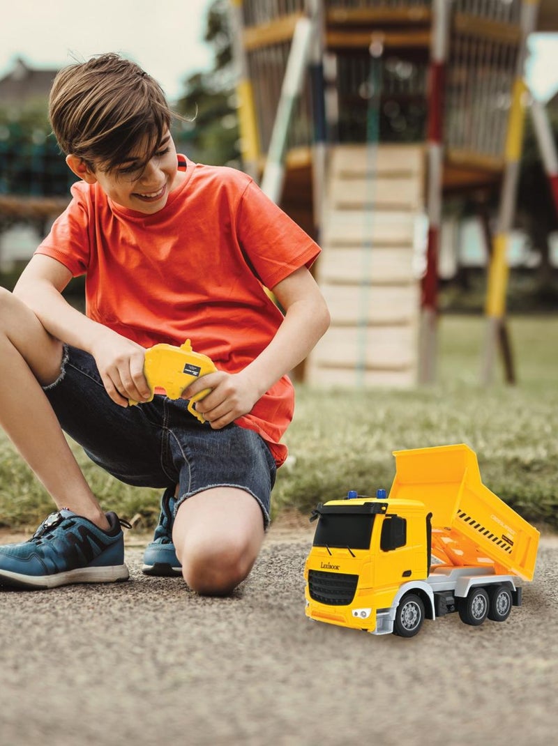 Crosslander pro camion de chantier télécommandé Jaune - Kiabi