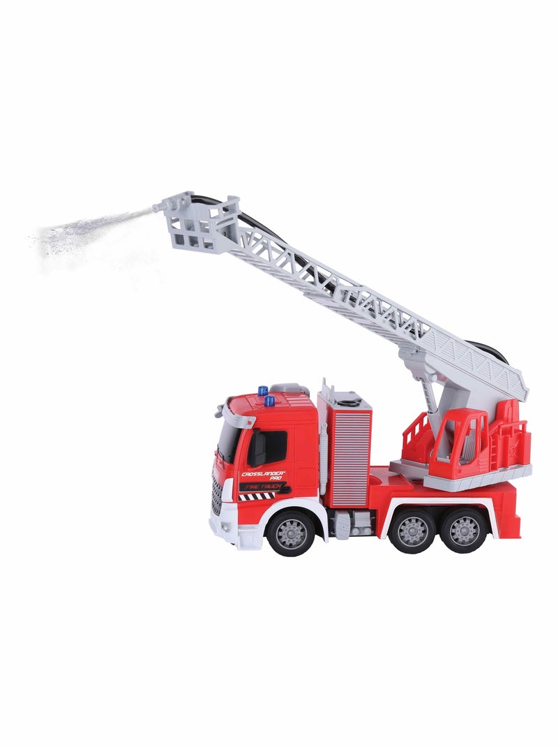 Crosslander PRO Camion de pompiers télécommandé Rouge - Kiabi