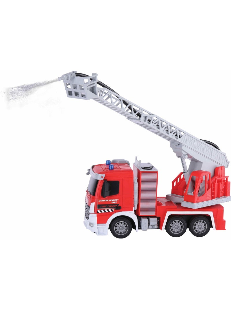 Crosslander PRO Camion de pompiers t?l?command? Rouge - Kiabi