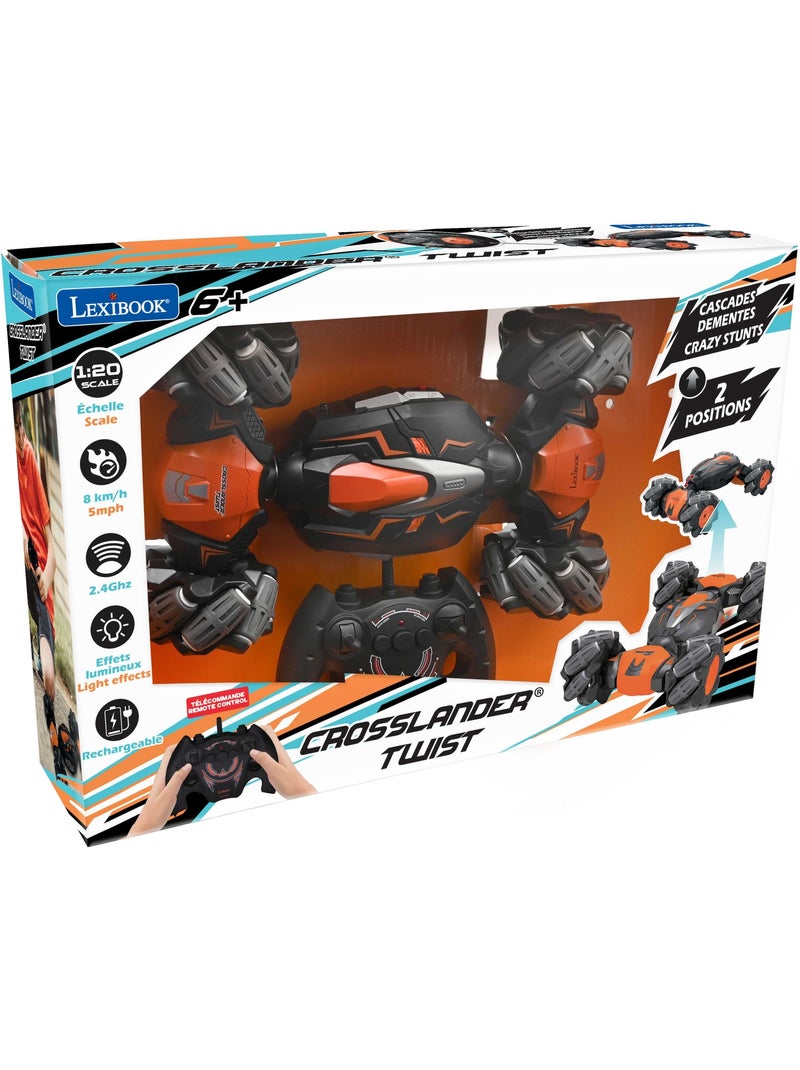 Crosslander twist, 360° rotation Orange - Kiabi