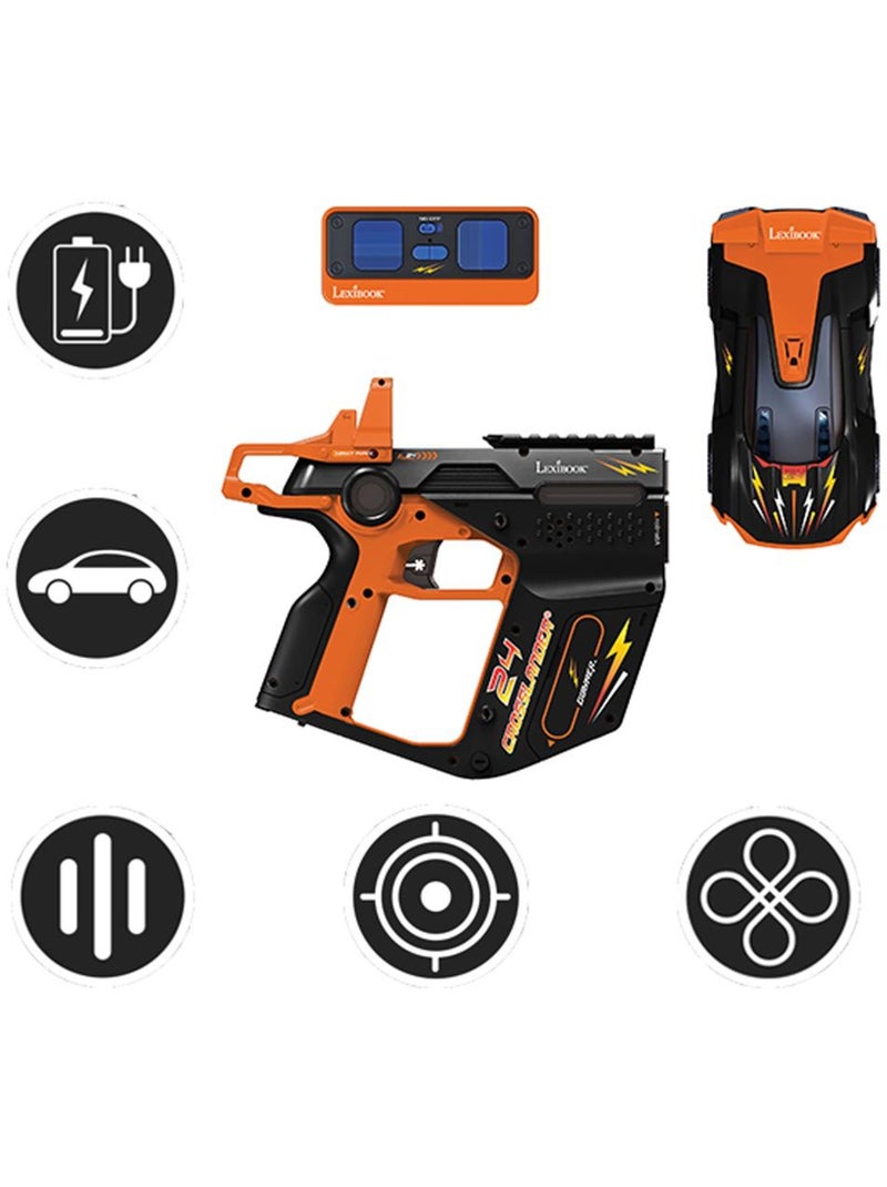 Crosslander® Voiture télécommandée et Pistolet Laser Noir - Kiabi