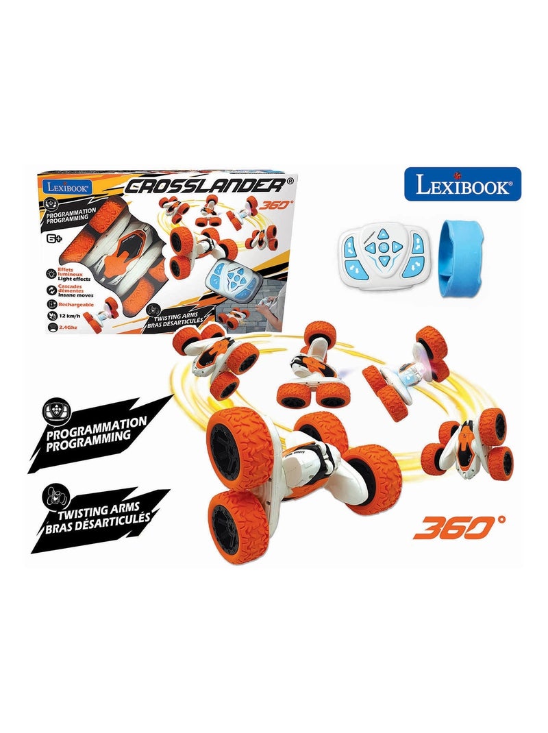 Crosslander – Voiture télécommandée tout-terrain Orange - Kiabi