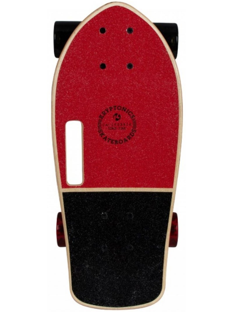 Cruiser stubby 'kryptonics' all right Rouge - Kiabi