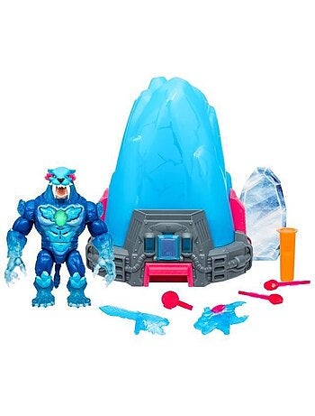 Cryo lab - moose toys - mr. Beast lab - 18 cm, 30 lumières et sons, 2 fauves à collectionner