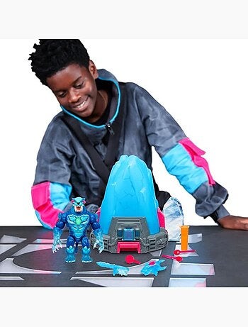 Cryo lab - moose toys - mr. Beast lab - 18 cm, 30 lumières et sons, 2 fauves à collectionner