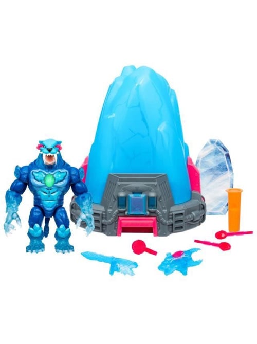 Cryo lab - moose toys - mr. Beast lab - 18 cm, 30 lumières et sons, 2 fauves à collectionner - Kiabi