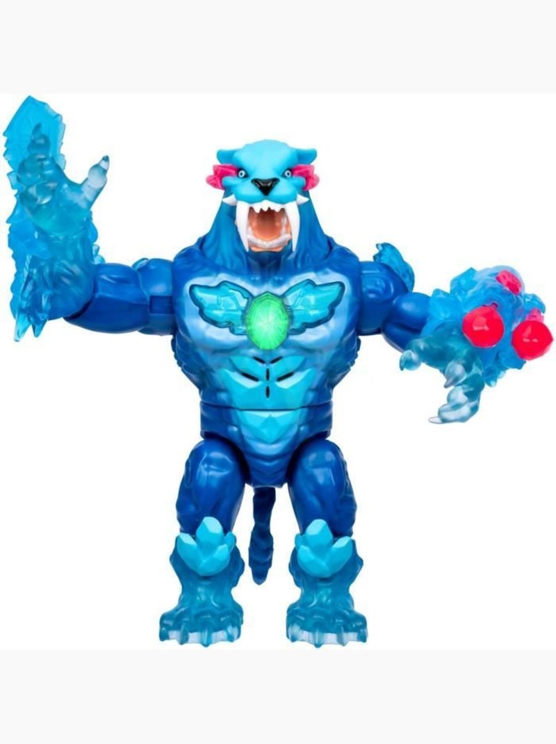 Cryo lab - moose toys - mr. Beast lab - 18 cm, 30 lumières et sons, 2 fauves à collectionner Bleu - Kiabi