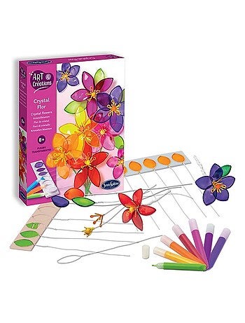 Crystal Flor - Art et creations - Fleurs transparentes