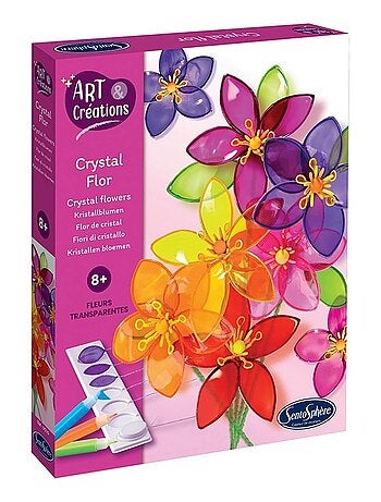 Crystal Flor - Art et creations - Fleurs transparentes