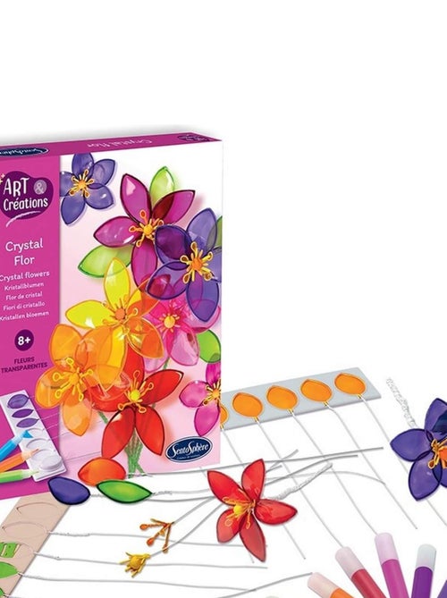 Crystal Flor - Art et creations - Fleurs transparentes - Kiabi