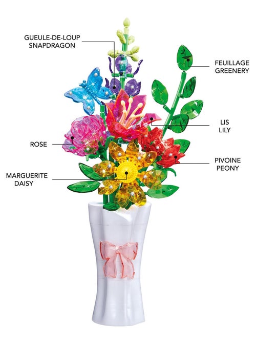 Crystal Gem Bouquet de Fleurs - Kiabi