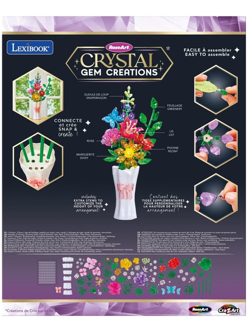 Crystal Gem Bouquet de Fleurs - Kiabi