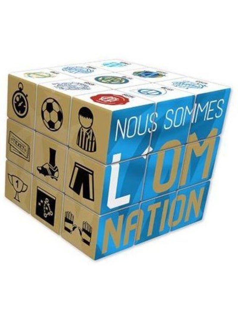 Cube 3 X 3 Olympique de Marseille Bleu - Kiabi