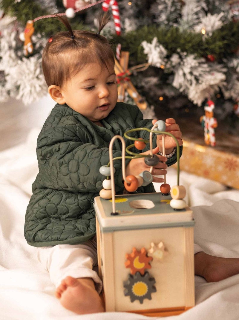 Cube d'activité en bois Multicolore - Kiabi