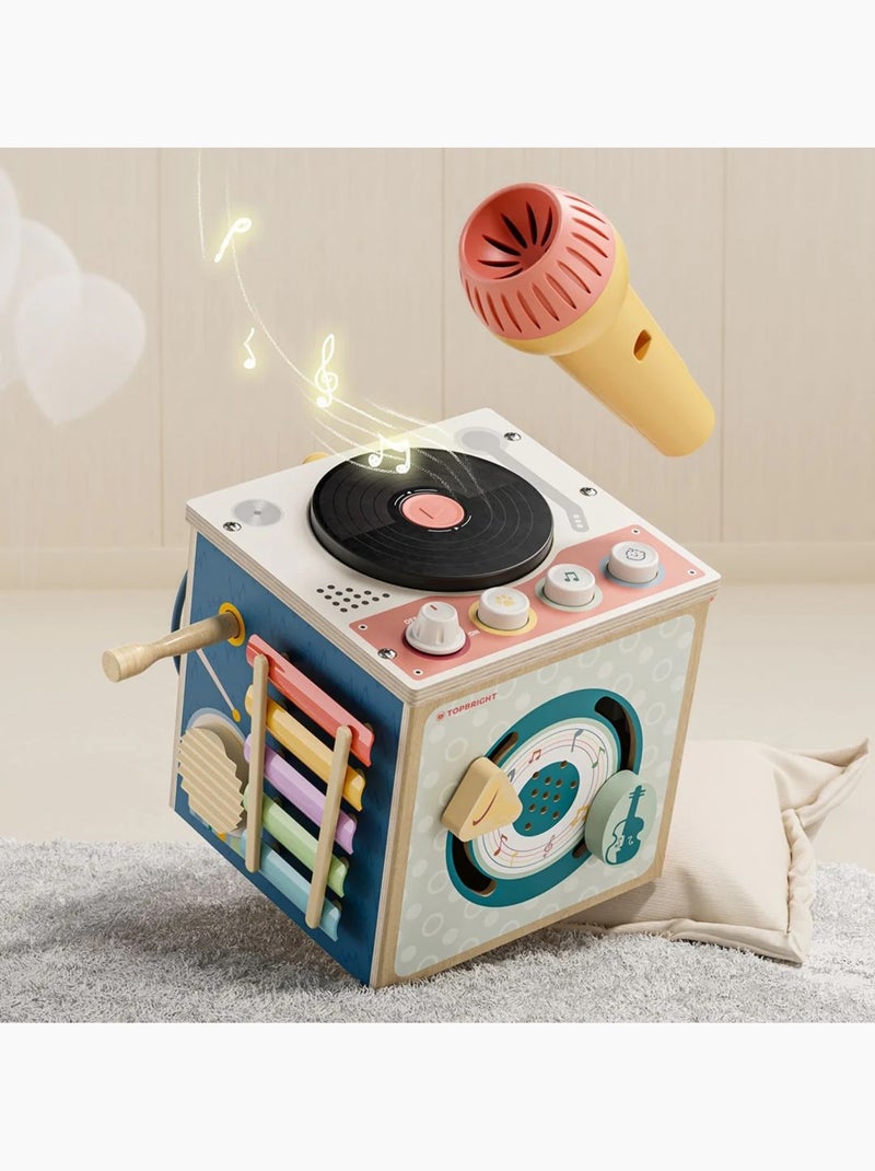 Cube d'activité musicale Beige - Kiabi