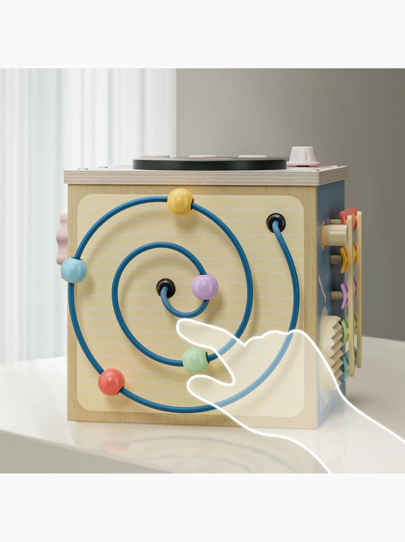 Cube d'activité musicale Beige - Kiabi